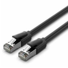 Εικόνα της Καλώδιο Δικτύου Vention S/FTP Round Cat.8 Gaming 3m Black IKKBI