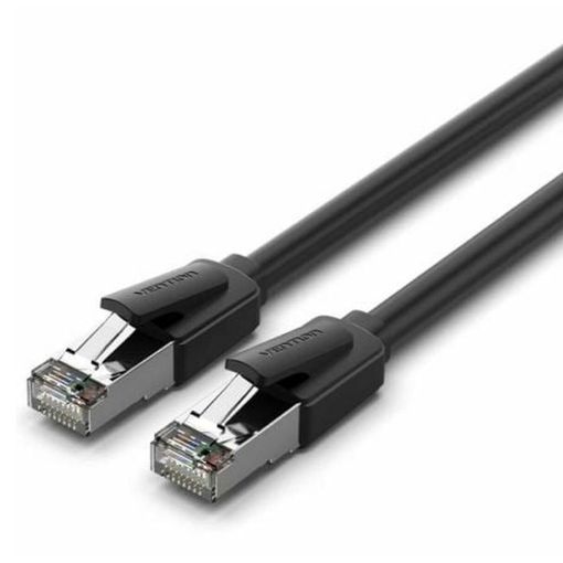 Εικόνα της Καλώδιο Δικτύου Vention S/FTP Round Cat.8 Gaming 3m Black IKKBI
