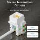 Εικόνα της Vention Cat.6 Unshielded Keystone Jack White IRFW0