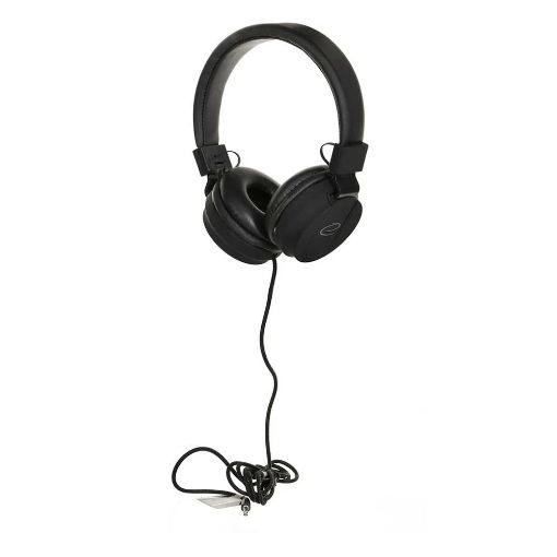 Εικόνα της Headphones Esperanza Bongo Black EH212K