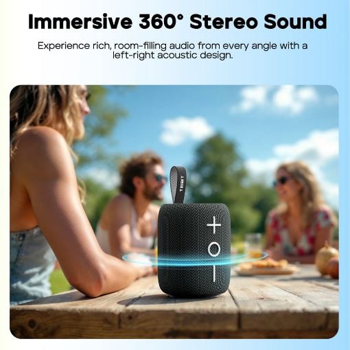 Εικόνα της Ηχείο Tribit StormBox Mini+ BTS33 Bluetooth IPX7 12W Blue  E33-2592N-05