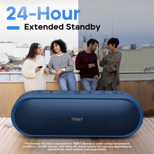 Εικόνα της Ηχείο Tribit XSound Plus 2 BTS65 Bluetooth IPX7 30W Blue E25-1368N-04