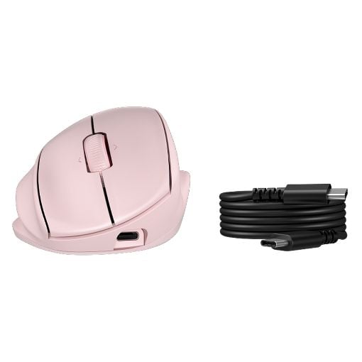 Εικόνα της Ποντίκι HP 720M Ergonomic Wireless Pink BH7N4AA