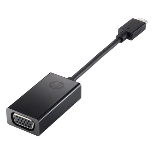 Εικόνα της Adapter HP USB-C Male to VGA Female Black N9K76AA