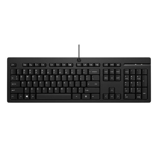 Εικόνα της Πληκτρολόγιο HP 125 Full Black AY2Y7AA