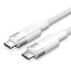 Εικόνα της Καλώδιο Vention USB-C Male to USB-C Male 100W 5A 1m White TRGWF