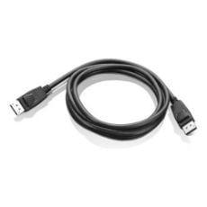 Εικόνα της Καλώδιο Lenovo DisplayPort 4K 1.8m Black 0A36537