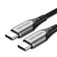 Εικόνα της Καλώδιο Vention USB-C Male to USB-C Male 100W 2m Gray TRWHH
