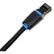 Εικόνα της Καλώδιο Δικτύου Vention S/FTP Round Cat.8 5.5mm 2m Black IKGBH