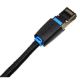 Εικόνα της Καλώδιο Δικτύου Vention S/FTP Round Cat.8 5.5mm 3m Black IKGBI