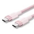 Εικόνα της Καλώδιο Vention USB-C Male to USB-C Male 100W 2m Pink TRWPH