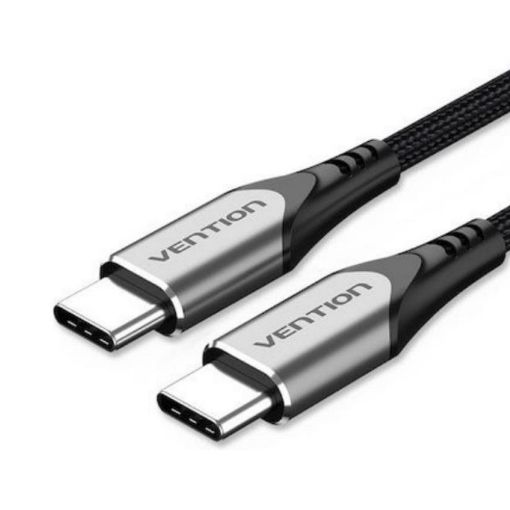Εικόνα της Καλώδιο Vention USB-C Male to USB-C Male 100W 2m Black TRWBH