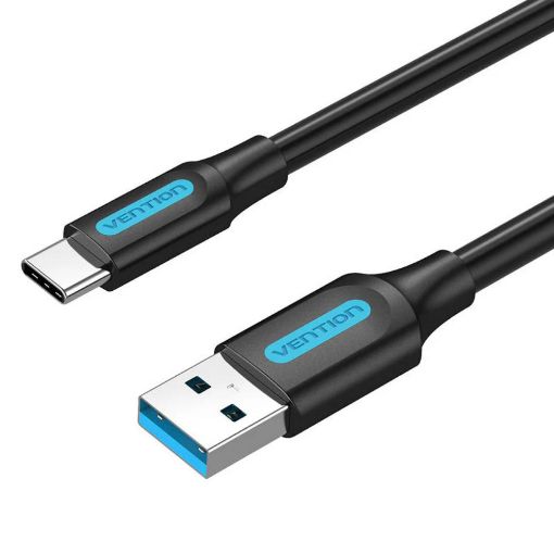 Εικόνα της Καλώδιο Vention USB-A Male to USB-C Male 3A 2m Black COZBH