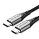 Εικόνα της Καλώδιο Vention USB-C Male to USB-C Male 5A 1m Black TRIBF