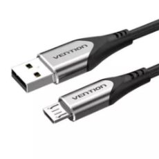 Εικόνα της Καλώδιο Vention USB-A Male to Micro USB Male 3A 2m Black/Gray COAHH