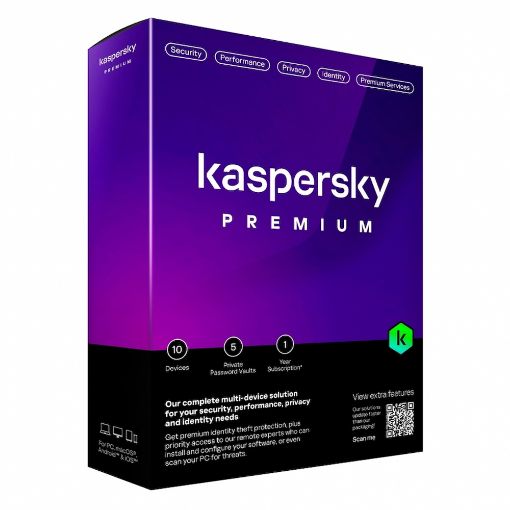 Εικόνα της Kaspersky Premium + Customer Support 1 Device 1 Year KL1047O5AFS-MSB-EE