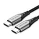 Εικόνα της Καλώδιο Vention USB-C Male to USB-C Male 100W 1m Gray TRWHF