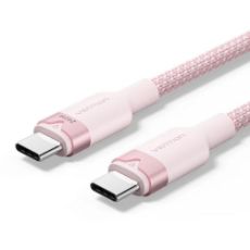Εικόνα της Καλώδιο Vention USB-C Male to USB-C Male 100W 1m Pink TRWPF