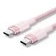Εικόνα της Καλώδιο Vention USB-C Male to USB-C Male 100W 1m Pink TRWPF