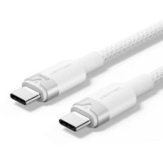 Εικόνα της Καλώδιο Vention USB-C Male to USB-C Male 100W 1m White TRWWF