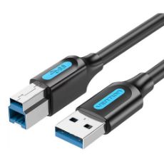 Εικόνα της Καλώδιο Vention USB-A to USB-B Printer Cable 1m Black COOBF