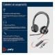 Εικόνα της Headset Poly Blackwire 8225 Stereo UC Microsoft Teams Certified USB-C 8X225AA
