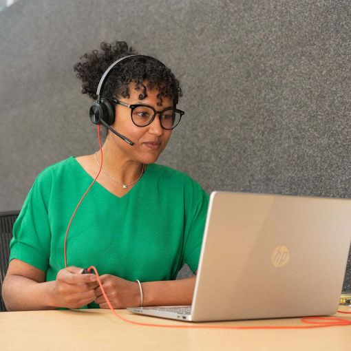 Εικόνα της Headset Poly Blackwire 8225 Stereo UC Microsoft Teams Certified USB-C 8X225AA