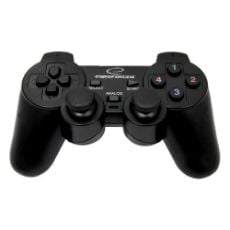 Εικόνα της Wired Gamepad Esperanza Warrior for PC Black EG102