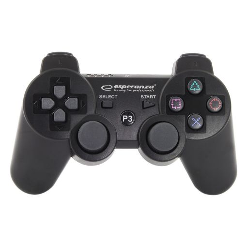 Εικόνα της Gamepad Esperanza Marine for PS3 Bluetooth Black EGG109K