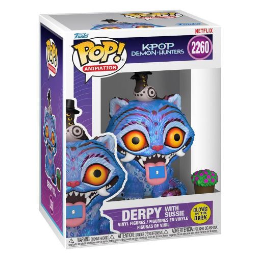Εικόνα της Funko Pop! Animation: KPop Demon Hunters - Derpy with Sussie #2260 Glows in the Dark