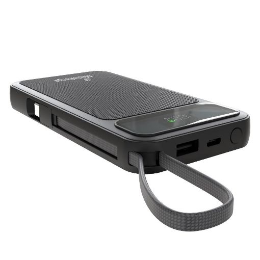 Εικόνα της Power Bank MediaRange USB-C/USB-A & Built-In Cable 10.000mAh 22.5W MRMA753