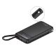 Εικόνα της Power Bank MediaRange USB-C/USB-A & Built-In Cable 10.000mAh 22.5W MRMA753