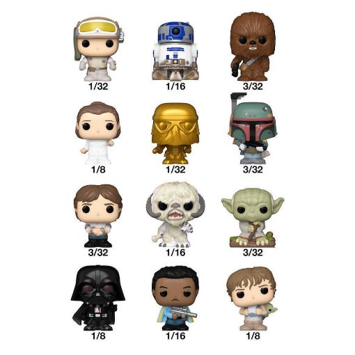 Εικόνα της Funko Bitty Pop! Star Wars: Assorted (Blind/Random) 32pcs