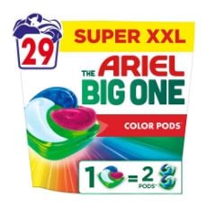Εικόνα της Κάψουλες Πλυντηρίου Ρούχων Ariel All-in-1 Pods Big One Color 29τμχ