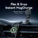 Εικόνα της Vention Magnetic Wireless Car Mount Charger Black KSKB0