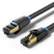 Εικόνα της Καλώδιο Δικτύου Vention S/FTP Round Cat.8 3m Black IKABI