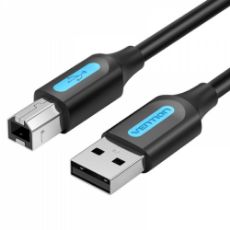 Εικόνα της Καλώδιο Vention USB-A Male to USB-B Male 5m Black COQBJ