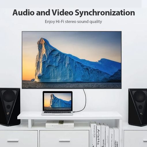 Εικόνα της Καλώδιο Vention HDMI Male to HDMI Male v.2.0 4K 60Hz 1.5m Black AAIBG