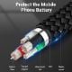 Εικόνα της Καλώδιο Vention USB-A Male to USB-C Male 3A 1m Black COKBF