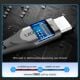 Εικόνα της Καλώδιο Vention USB-A Male to USB-C Male 3A 1m Black COKBF