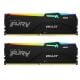 Εικόνα της Ram Kingston Fury Beast RGB 32GB (2x 16GB) DDR5-6800MHz CL34 Black KF568C34BBEAK2-32