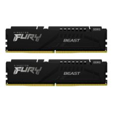 Εικόνα της Ram Kingston Fury Beast 16GB (2 x 8GB) DDR5-6000MHz CL30 Black KF560C30BBEK2-16