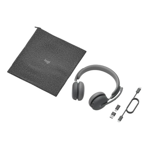 Εικόνα της Headset Logitech Zone 2 ES Bluetooth Teams Version Graphite 981-001512