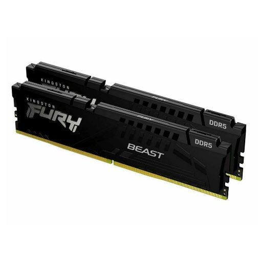 Εικόνα της Ram Kingston Fury Beast 16GB (2 x 8GB) DDR5-5600MHz CL40 KF556C40BBK2-16