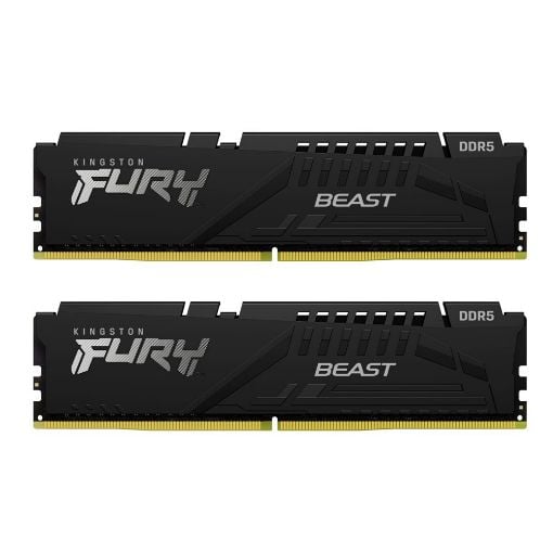 Εικόνα της Ram Kingston Fury Beast 16GB (2 x 8GB) DDR5-5600MHz CL40 KF556C40BBK2-16