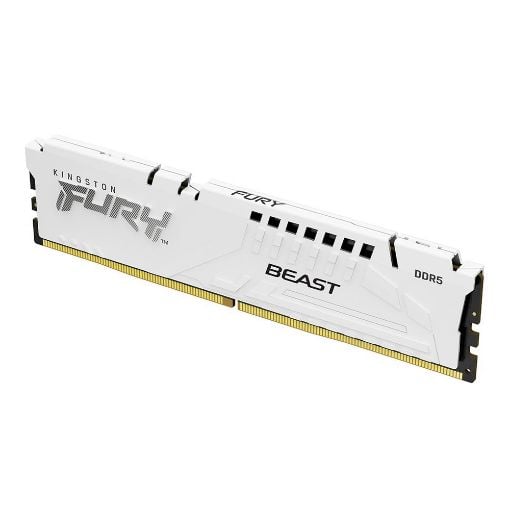 Εικόνα της Ram Kingston Fury Beast 16GB DDR5-6000MHz CL36 White KF560C36BWE2-16