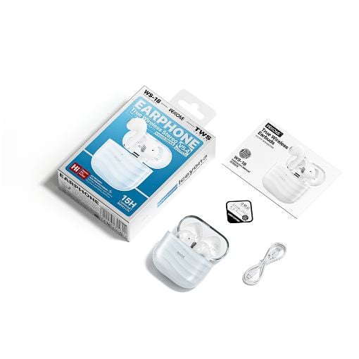Εικόνα της True Wireless Earbuds WK WS-18 Blue