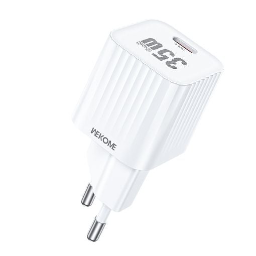 Εικόνα της Φορτιστής WK GaN WP-U13 USB-C 35W White