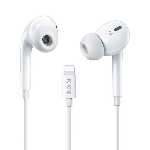 Εικόνα της Earphones WK ΥΒ10 Lightning 1.2m White