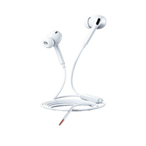 Εικόνα της Earphones WK YB06 3.5mm 1.2m White